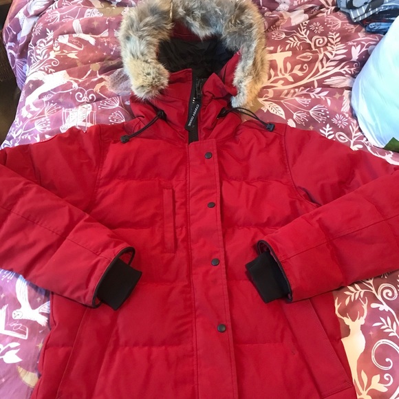 Canada Goose Other - Canada Goose Carson Parka Coat Jacket Red EUC M